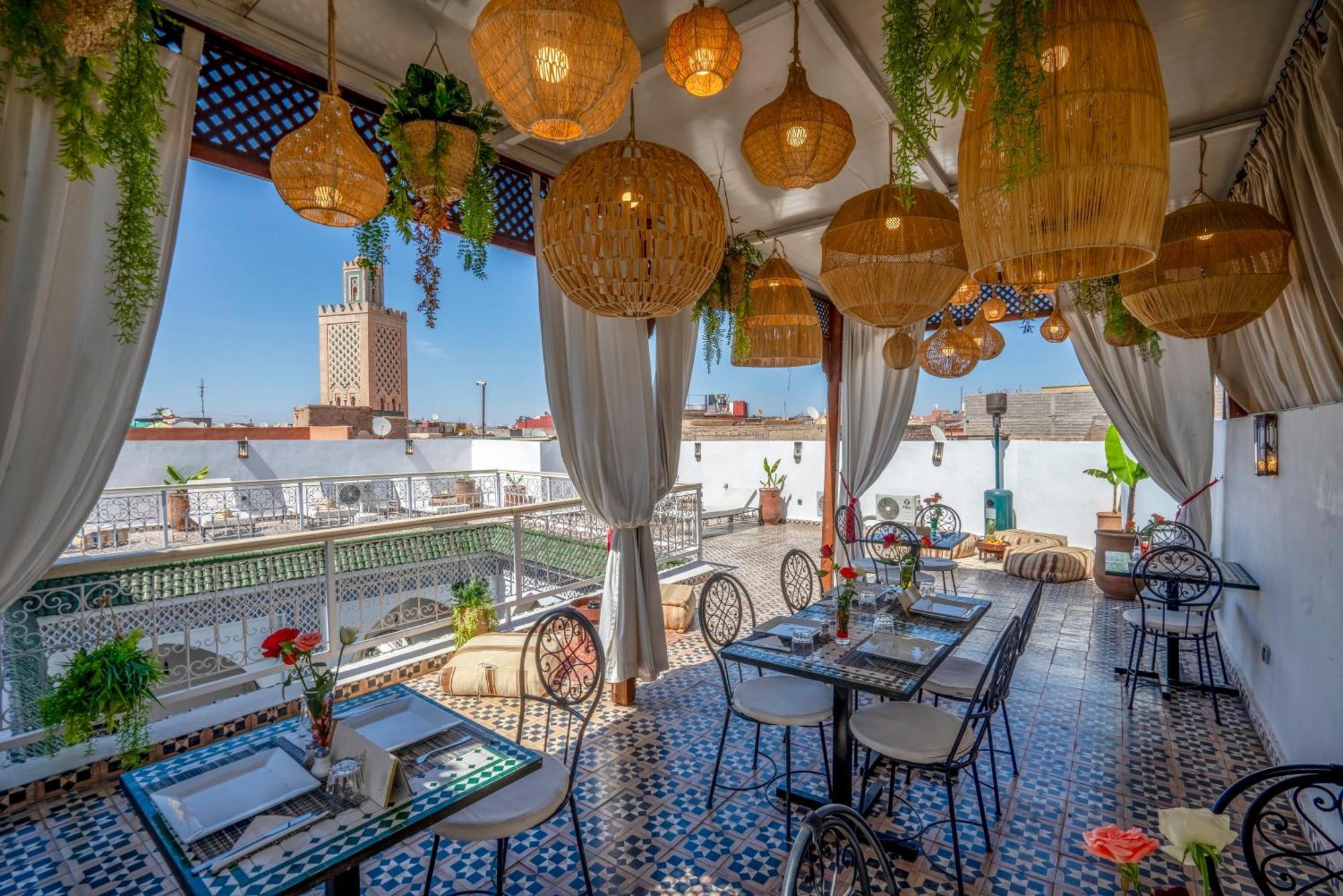 Riad Les Cornes De Gazelle Маракеш Екстериор снимка